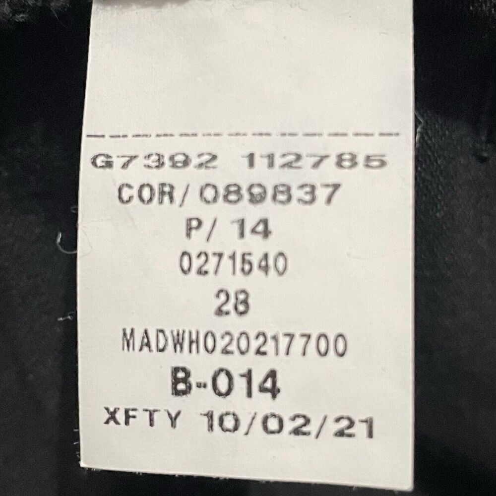 Madewell Jeans Women Size 28 Black Roadtripper Skinny Bennett #G7392 Str… - Picture 9 of 9